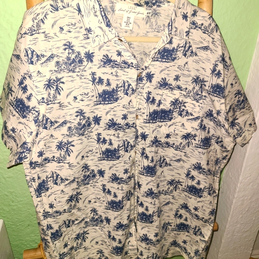 H&M shortsleeve buttondown